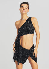 Quinn Sequin Top