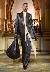 Tilda Leather Blazer Jacket