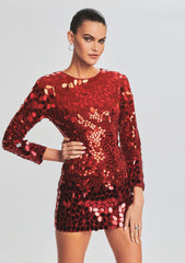Hattie Sequin Dress