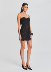 Paris Lace Short Dress