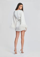 Eva Feather Robe