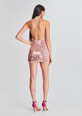 Trixie Sequin Crochet Dress