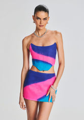 Branca Leather Top