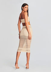 Raya Knit Crochet Skirt