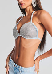 Reign Crystal Embellished Bra
