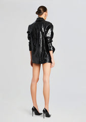Royce Leather Skirt
