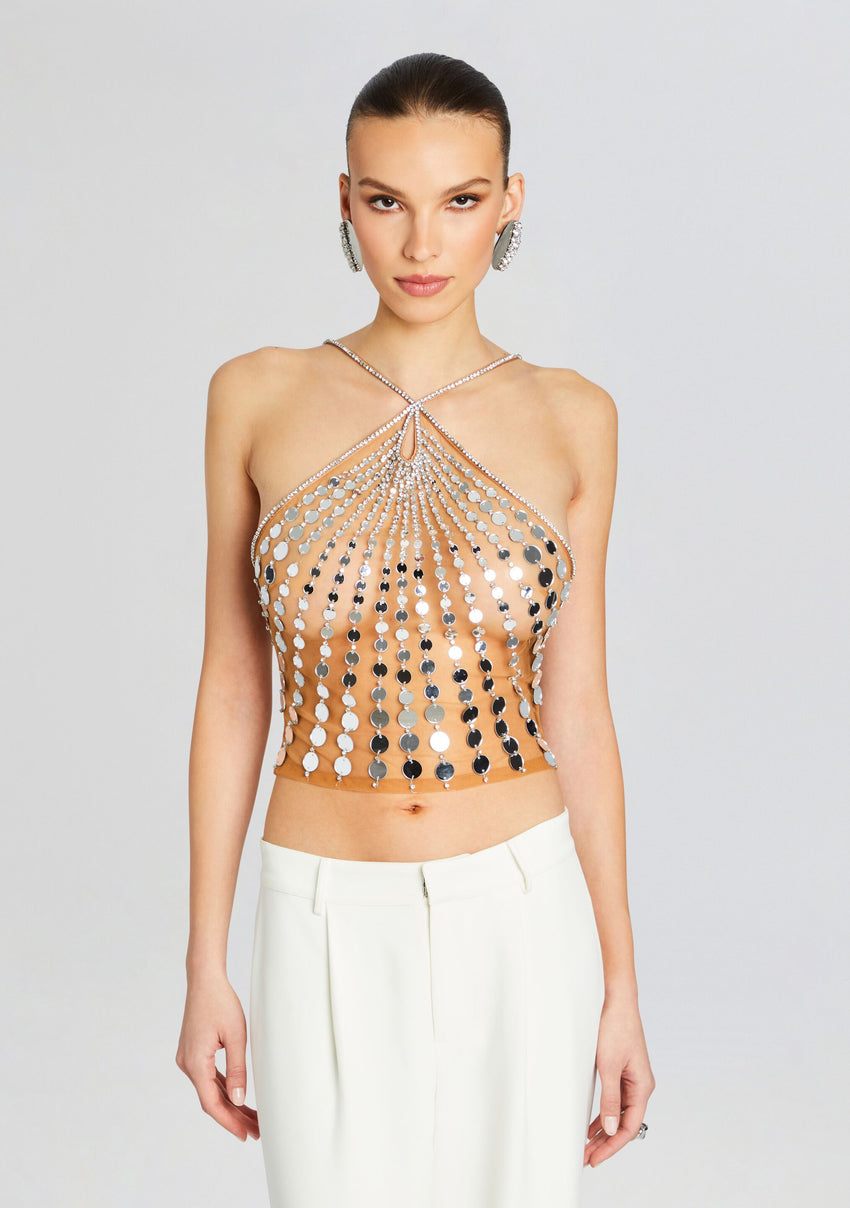 Sabel Embellished Top