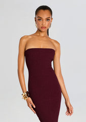 Blerina Metallic Knit Dress