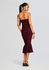 Blerina Metallic Knit Dress