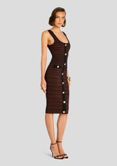 Weyla Metallic Knit Dress