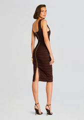 Weyla Metallic Knit Dress