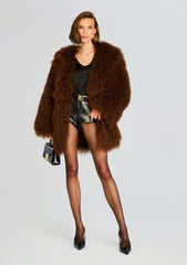 Jewel Fur Jacket
