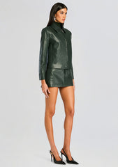 Asha Faux Leather Jacket