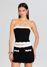 Hart Metallic Knit Top