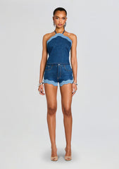 Rhonda Denim Top