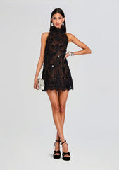 Banks Embellished Lace Dress