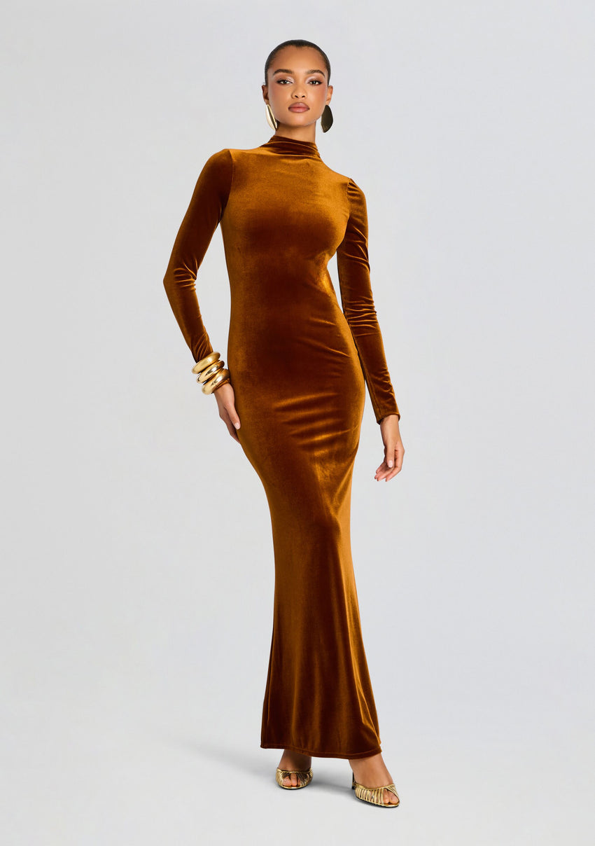 Viola Velvet Maxi Dress