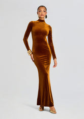 Viola Velvet Maxi Dress
