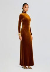 Viola Velvet Maxi Dress