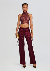 Violet Lace Top