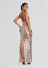 Genovia Embroidered Dress