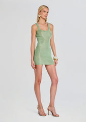 Benni Metallic Knit Mini Dress