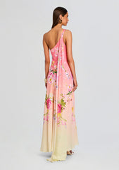Avya One Shoulder Sash Dress