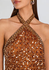 Janneth Sequin Dress