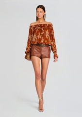 Leya Smocked Top