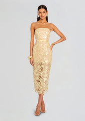 Rowena Sequin Lace Dress