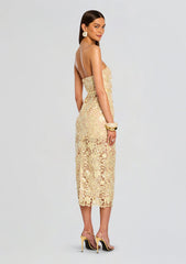 Rowena Sequin Lace Dress