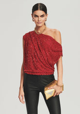 Myles Sequin Top