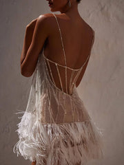 Stella-Sparkle Halter Dress