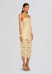Rowena Sequin Lace Dress