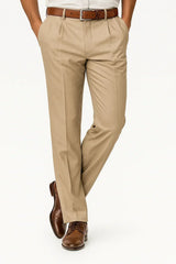 Men's Straight-Leg Trousers | Broadcloth | Maison Collection